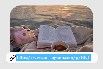 copy instagram link